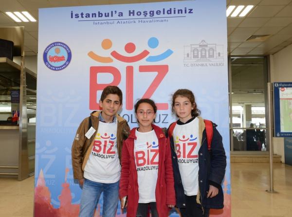 Biz Anadoluyuz Projesi kapsamında öğrencilerimiz İstanbul gezisinde.